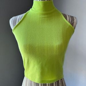 Lime green halter top - Size 8 - Brand new with tag